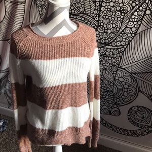 Pink rose sweater